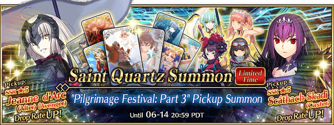 Pilgrimage Festival Part 3 Pickup Summon (Daily)